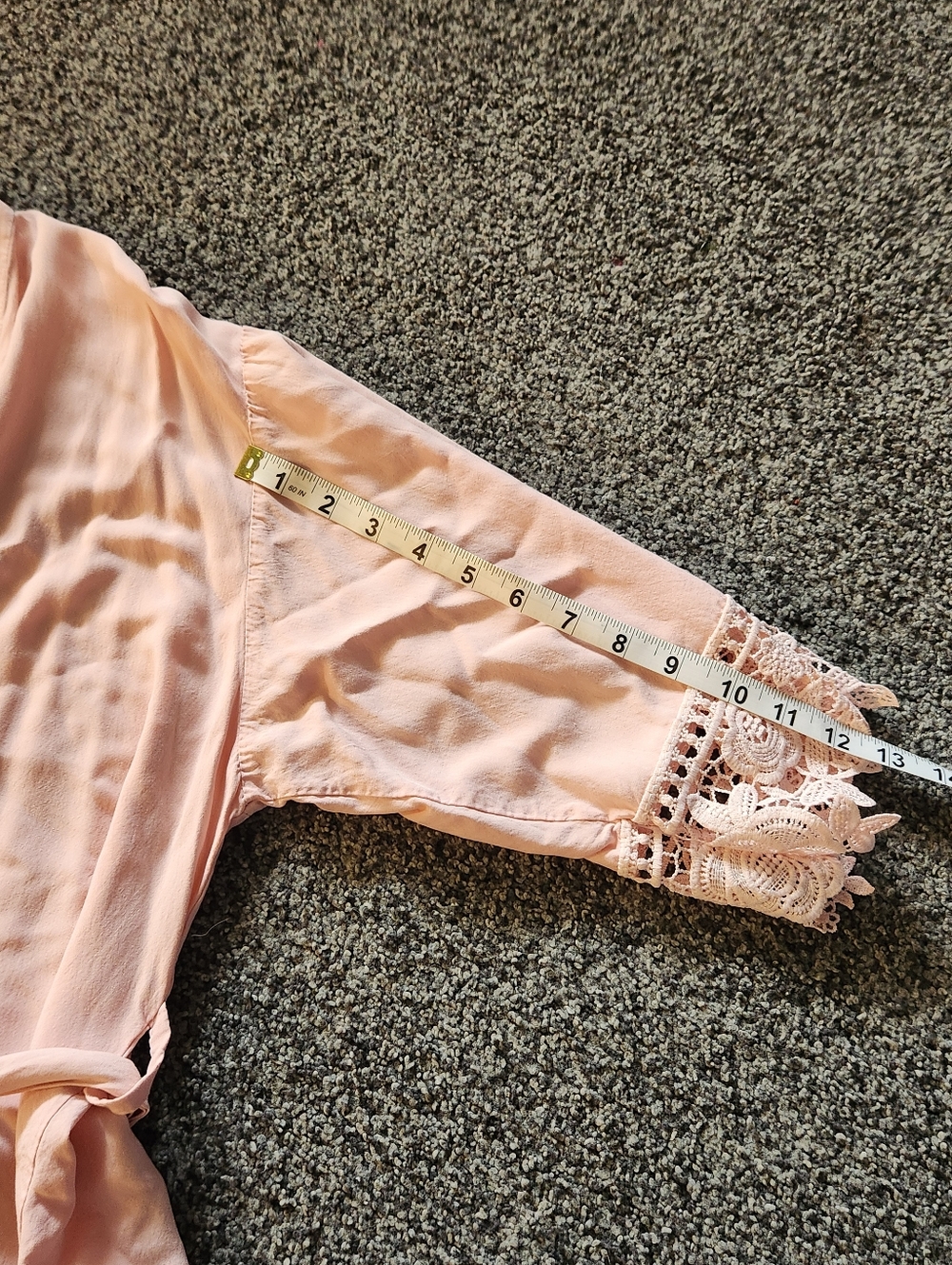 Lightweight Peach Robe - Picture 11 of 11